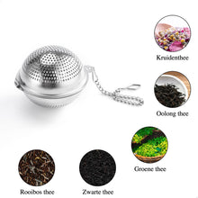 Afbeelding in Gallery-weergave laden, Blended Lifestyle theezeef bal voor bijvoorbeeld kruidenthee, oolong thee, groene thee, zwarte thee of rooibos thee
